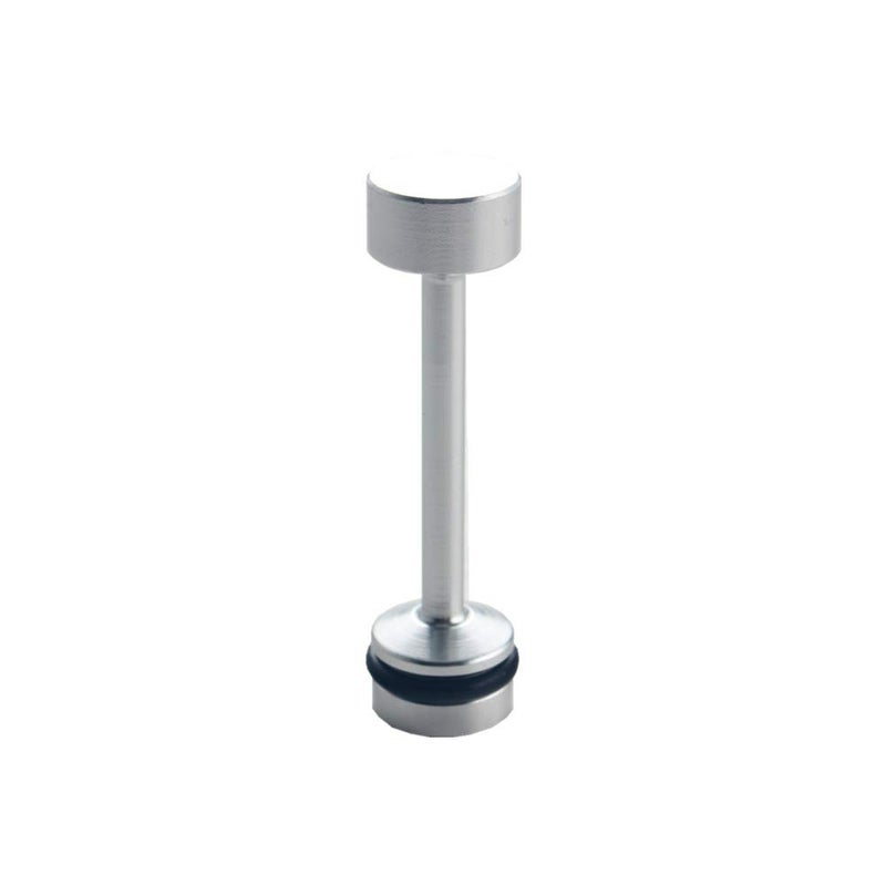JGR LS Engine Billet Aluminum Oil Diverter Barbell Galley Plug Fits GM Gen III & IV LS Engines LS1 LS2 LS3 LS6 LS7 LS9 LQ4 LQ9 4.8L 5.3L 6.0L 6.2L Silver - Image 3
